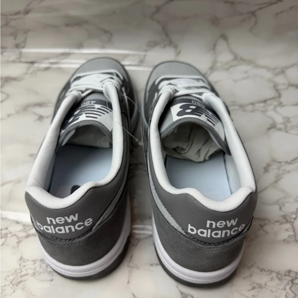 Unisex New Balance 480 Grey Grey BB480LEC Men's US Size 12 / Women's 13,5 - Picture 6 of 11